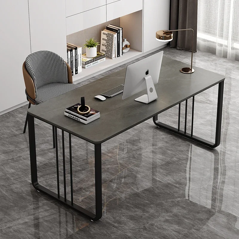 

Luxury Rock European Office Computer Desk Modern Simple Living Room Desk Home Writing Bedroom Organizer Mesa Office Furniture