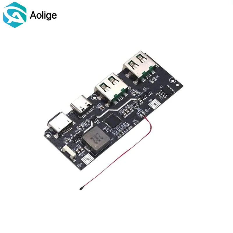 

22.5W 5-Port Bidirectional Fast Charging Power Bank Module - DIY QC4 PD3.0 Motherboard Kit | Mobile Power Circuit Board