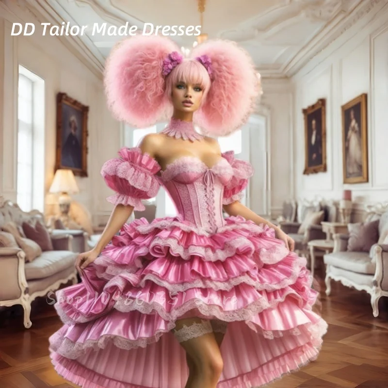 Pink High Low Lolit… - image