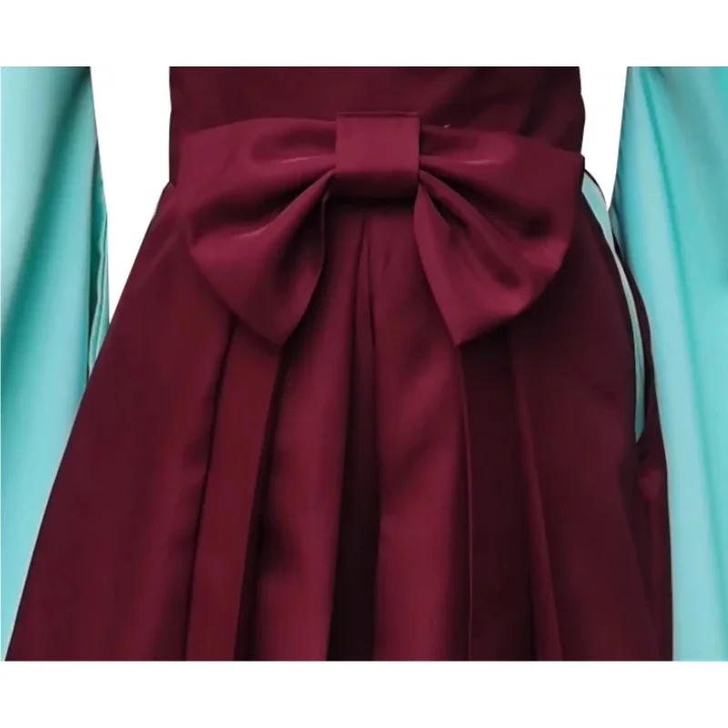 FC6 أنيمي Hanako كون aoi akane Aoi تأثيري الساحرة زي حفلة الهالوين مجموعات كاملة موحدة النساء الرجال الملابس حسب الطلب @ FC8!