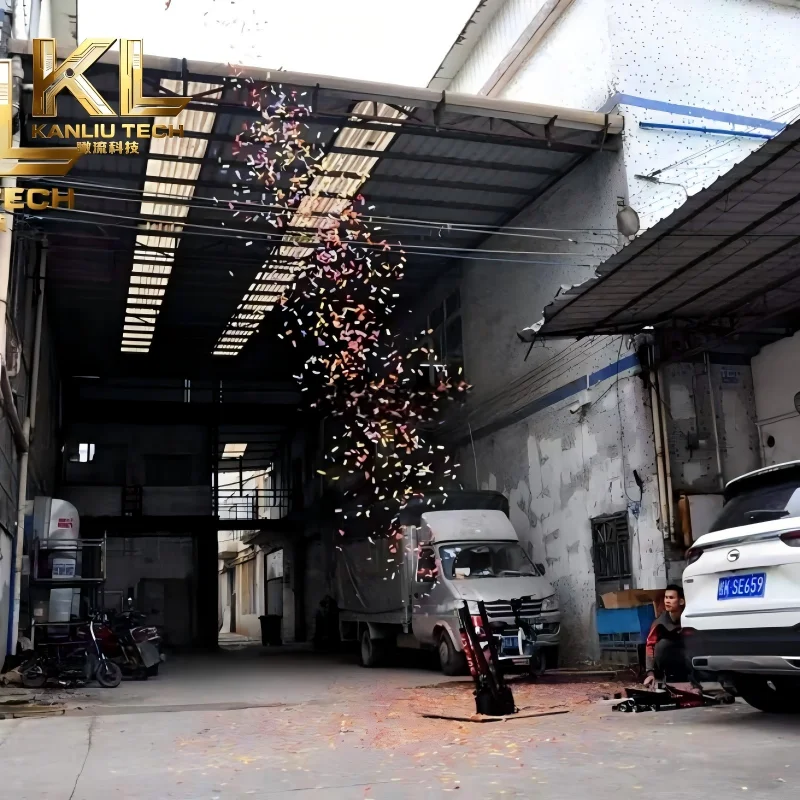 Confetti Cannon Tube - 4 Tube Confetti Cannon Remote Control