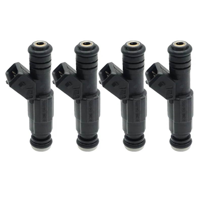 

4PCS 0280156095 Fuel Injector Nozzles For Ford Focus 2.0L 2.3L L4 Volvo 740 745 940 2.4L 2002 2003 2004 High Quality Injection
