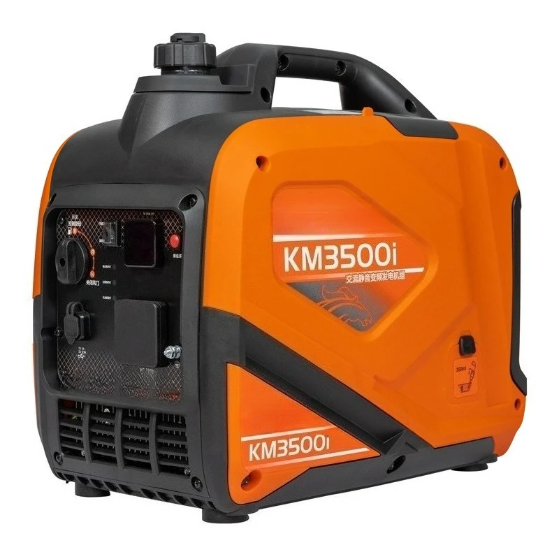 Geräuscharmer Mini-Inverter-Generator, tragbarer Gas-Stromerzeuger 2/3/5/9KW für Camping, Haushalt und Notfälle