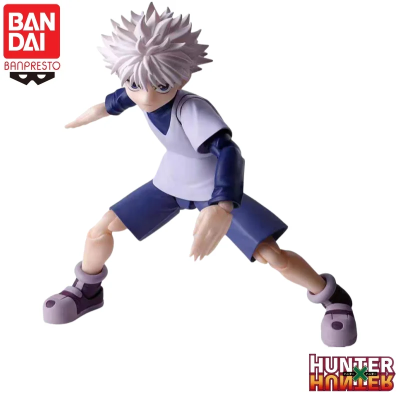 

In Stock 100% Original Bandai Banpresto Hunter Hunter Killua Zoldyck Action Figure Doll Brand New Boxed Animation Peripherals
