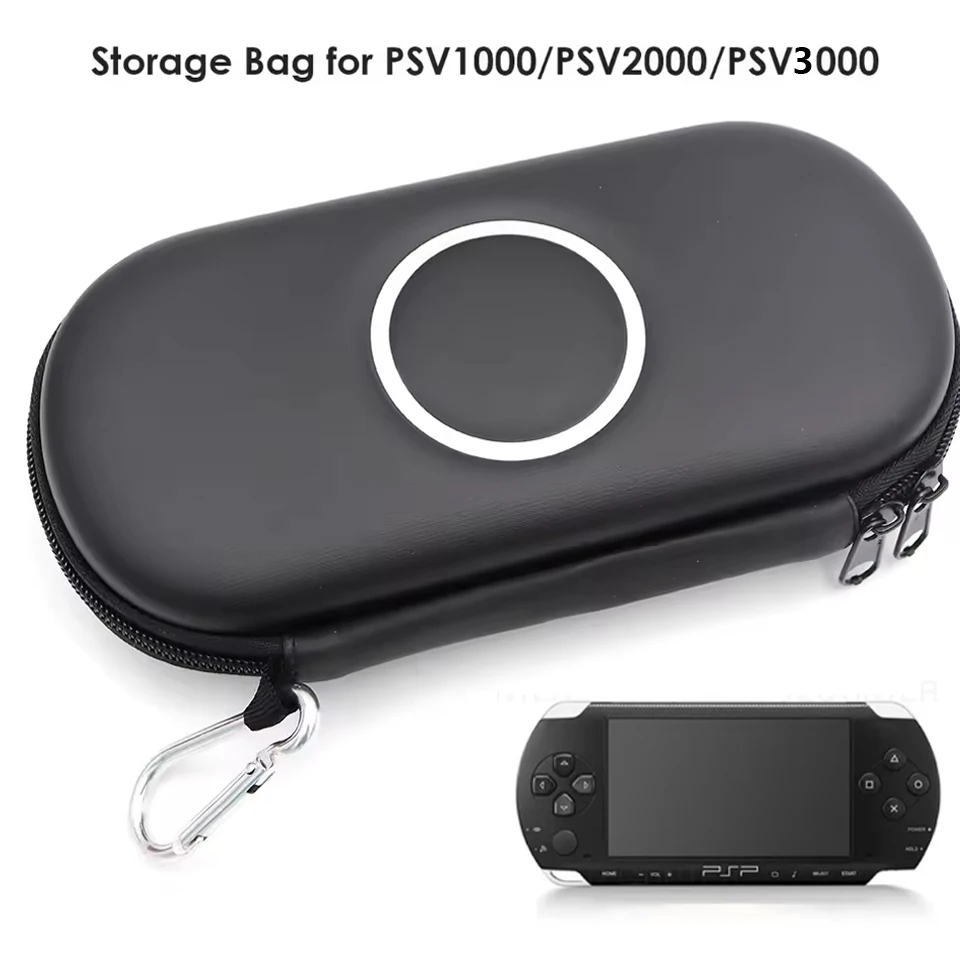 المحمولة إيفا حمل حقيبة لسوني PSP1000/2000/3000 الحقيبة تخزين السفر حقيبة واقية الغلاف الصلب لملحقات PSP