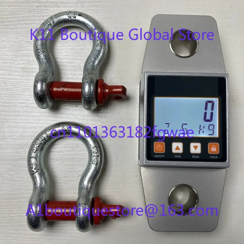 Electronic dynamometer 1t 2T3 tons 5000kg electric power shipping 200T tension meter instrument 100 tons 150T