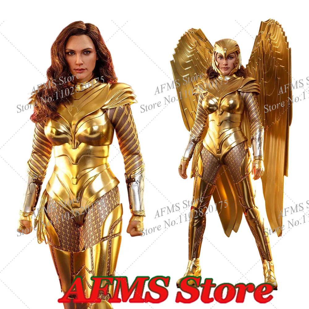 

HT HotToys MMS577 1/6 Scale Collectible Figure Gold Armor Edition Wonder Woman 5.0 12Inch Women Soldier Action Figure Dolls