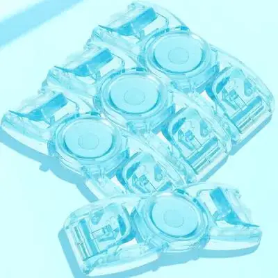 

4Pcs Universal Swimming Goggles Buckles Plastic Clip on Fastener Swim Goggles Strap Button Adjustable Replacement