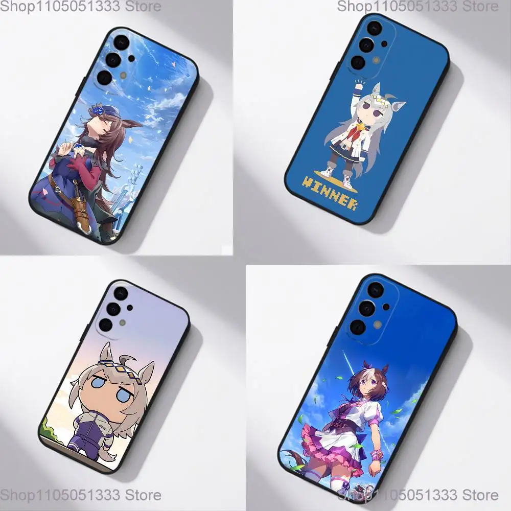 

Uma Musume Pretty D-Derby Phone Case For Samsung S25,S24,S21,S22,S23,S30,Ultra,S20,Plus,Fe,Lite,5G Black Cover