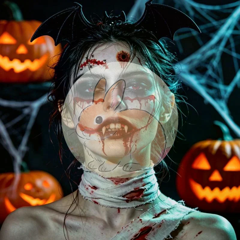 *Realistic Fake Scar Tattoos 10 Sheets Waterproof Skin Safe Temporary Stickers for Halloween Cosplay Prank Game