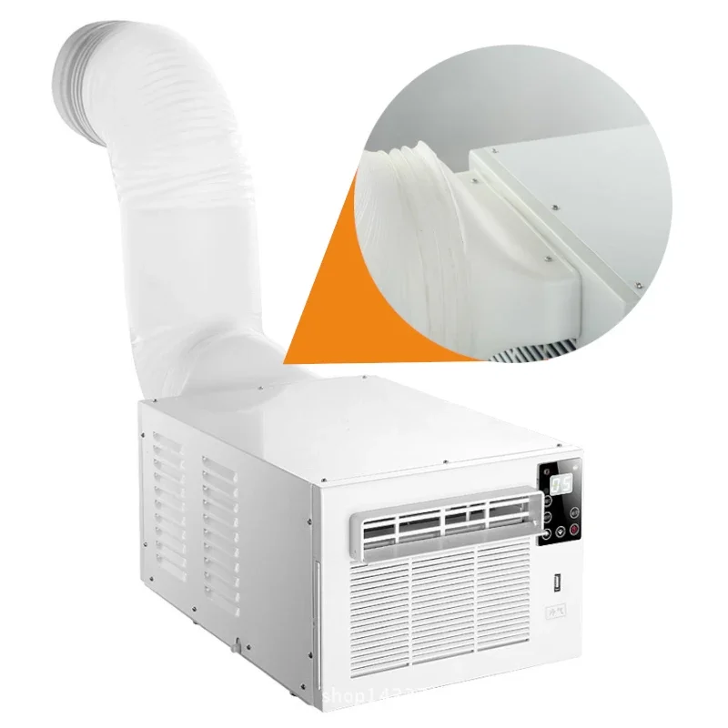 Mangueira flexível do exaustor do condicionador de ar, tubulação do tubo do ventilação, 160mm diâmetro 39.5-165cm