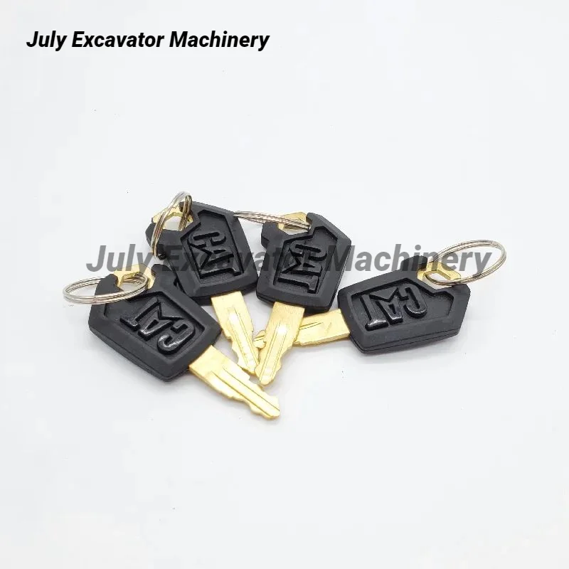 For Cat Caterpillar Excavator Keys Lock Heads Side Locks All Car Keys Ctp New CAT Copper Key Accessories In The United St