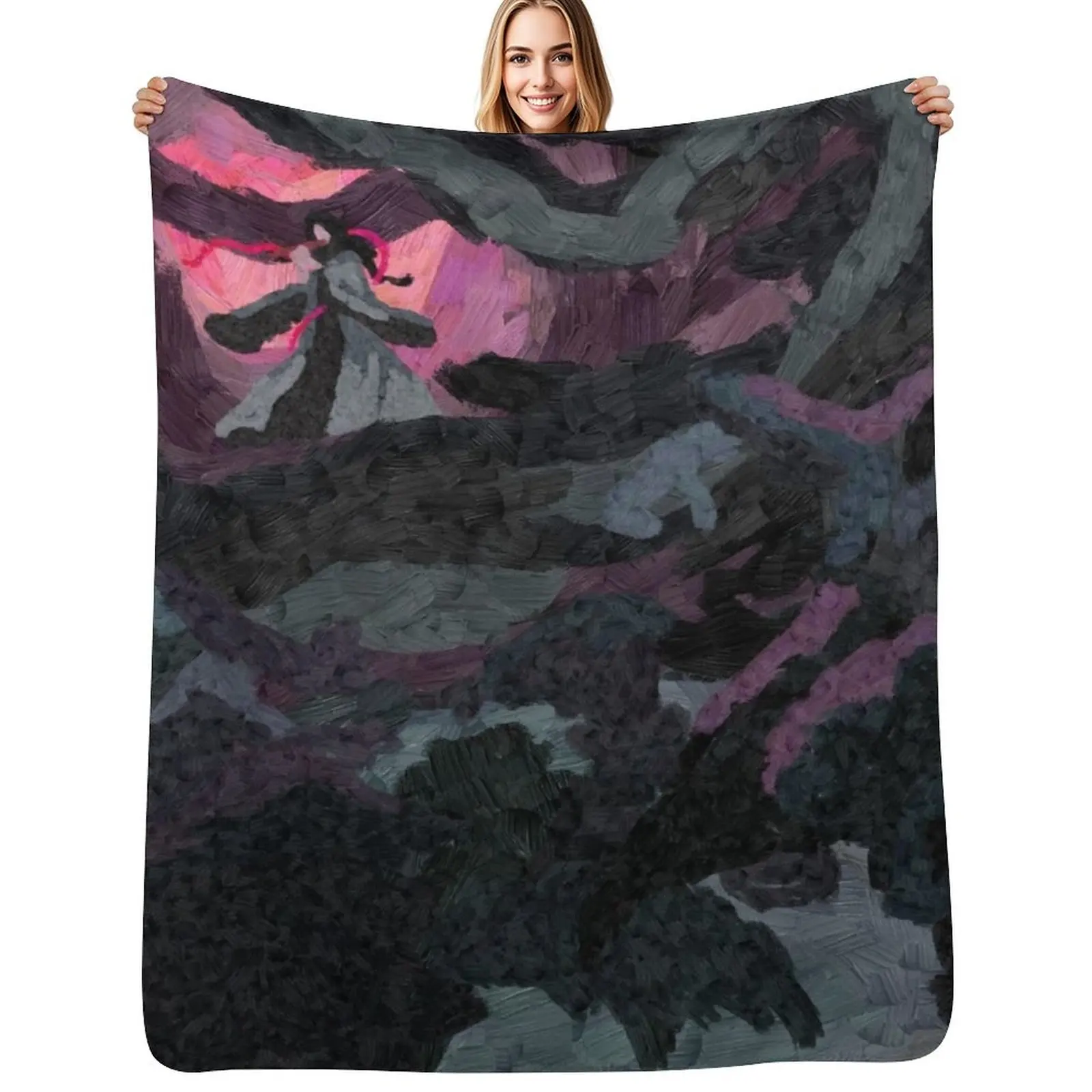 

Yiling Laozu ver 2 Throw Blanket Stylish Couch Blanket for Home Living Room
