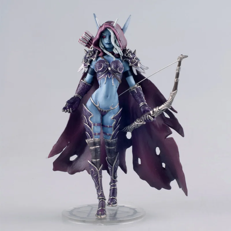 WOW Fall of The Lich King Arthas Sylvanas Windrunner Sylvan Archery Queen World Of Warcraft Dota Menethil Action Figure Anime