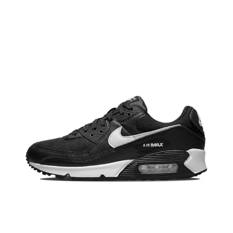 Nike Air Max 90 Unisex Running Shoes Are Non Slip, Durable, Comfortable, Lightweight, Breathable, Black/yellow/white