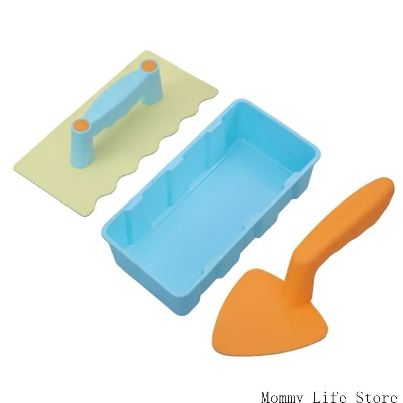 Kids Beach Brick Sand Mold Toy Gardening Snow Game Gadgets Tool Supplies