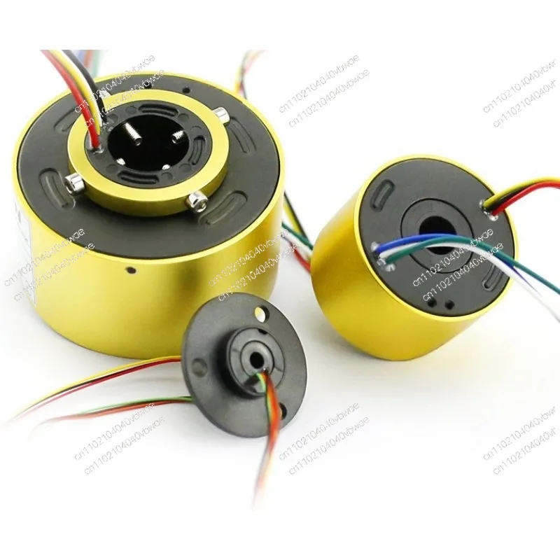 Slip ring, electric rotation, bus ring, conductive slip ring, carbon brush, 360 ° rotating conductive device