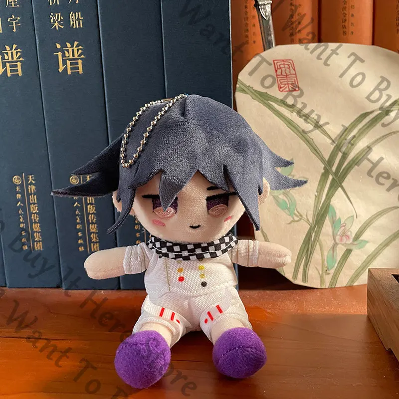 

Anime Danganronpa Kokichi Oma Cosplay Cartoon Maumet Keyring Ornament Dango Widget Kawaii Puppet Keychain Accessory Mascot Gift