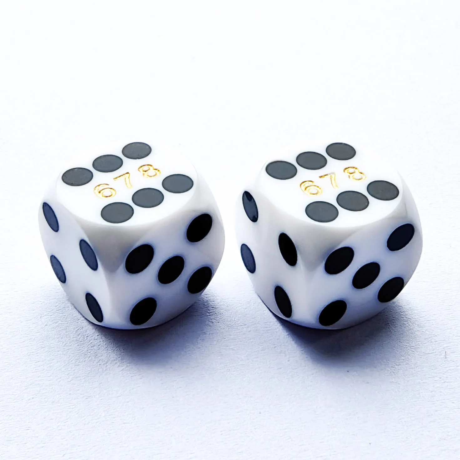 Bescon Dice Professional Precision Dice Round Corner 9/16\