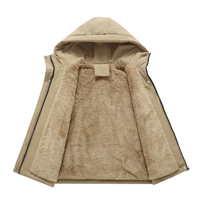 New Autumn Winter Fashion Windproof Casual Fleece Cotton Padded Jacket Women Hooded Thicke Overcoming Outerwear Warm Female Tops