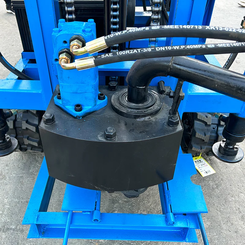 Customized Small Portable Borehole Water Well 100m 180m Drilling Rig Machine For Sale In South Africa