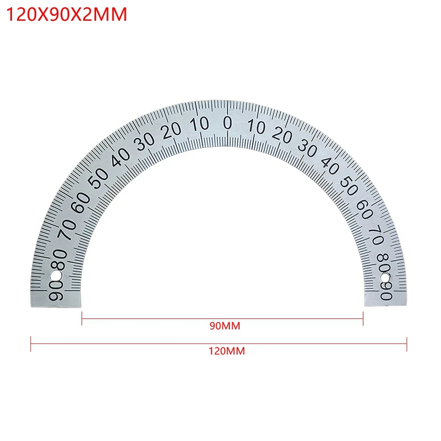 1 шт. градуированный транспортир полукруглый циферблат шкала идентификационный циферблат степень 60 мм 80 мм 120 м 240 мм 180 градусов