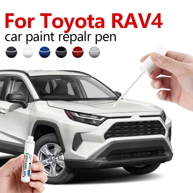 For 1994-2025 Toyota RAV4 XA10 XA20 XA30 XA40 XA50 Paint Repair Pen Touch Up Scratch Remover DIY Auto Accessories Black White