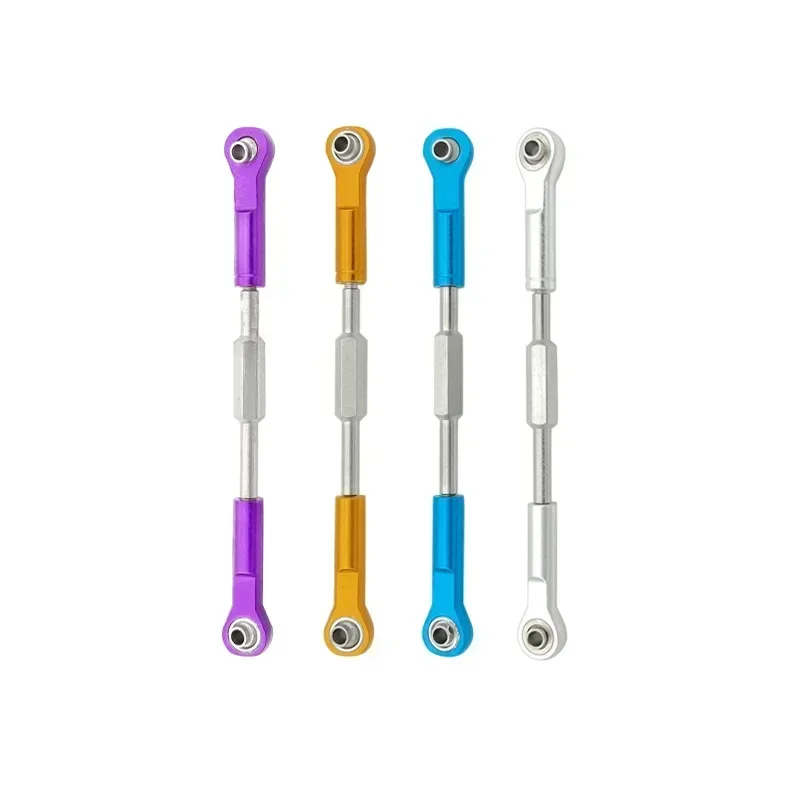 

CNC Machined Aluminium Alloy Steering Rod RC Linkage Servo Rod Replacement accessory for HSP 94111 / 94188 RC Car upgrade