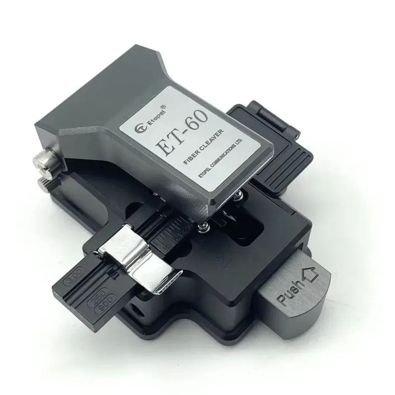 

Высокоточный скалыватель волокна ET-60, холодное соединение FTTH, термоплавкий, универсальный резак волокна, может заменить скалыватель волокна CT-08