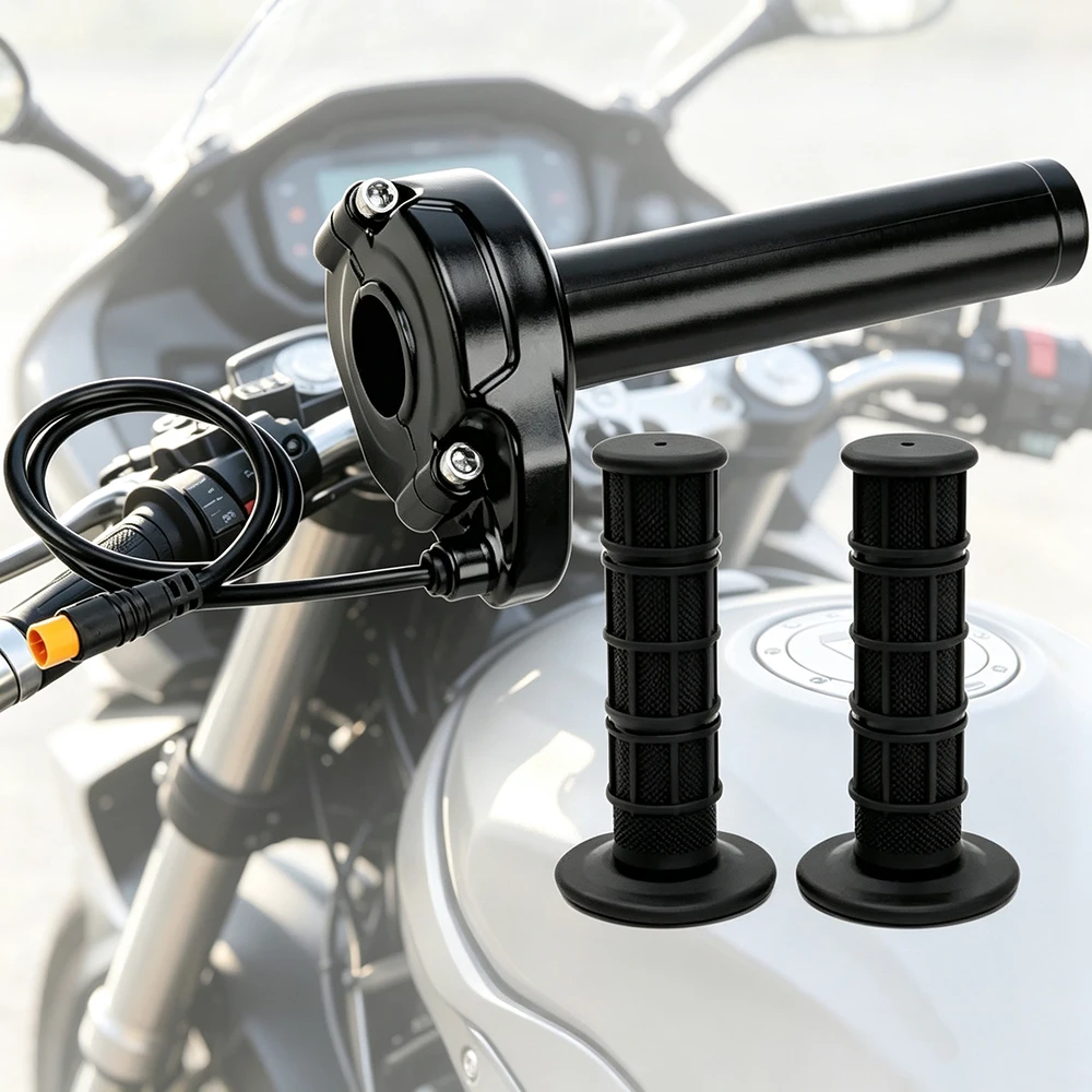 Ebike Throttle Grip Full Twist Throttle 3 Pin Surron Style Kit for Macfox X1 Happyrun Electric Bike Accessories