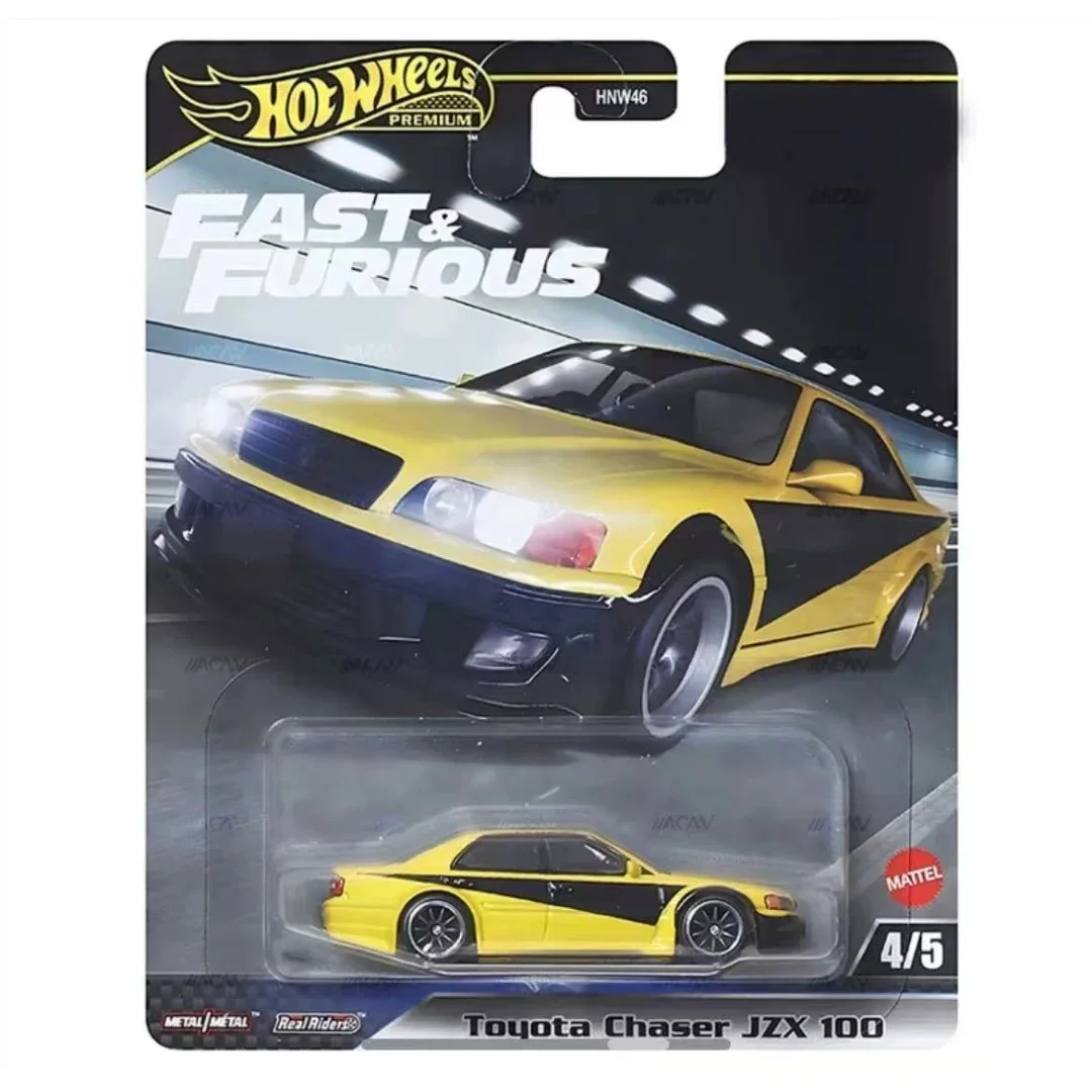 Hot Wheels 2025 Premium Fast & Furious Series Automodell Legierung Honda Civic Porche 911rs Tpypta Chaser Statische Autos Modell Junge Geschenke