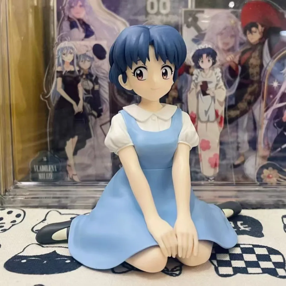 En Stock 10CM Anime Ranma 1/2 Relax Time Shampoo Tendou Akane estatuilla de acción Ranma PVC figura modelo coleccionista estatuilla juguete para regalo
