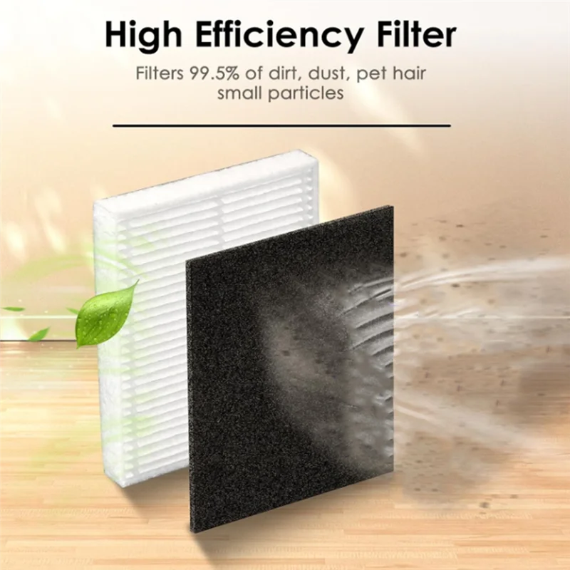 B90B-12 قطعة تصفية Foreufy L60/L60 الهجين/L60 SES/L50 SES/L50 روبوت فراغ تعزيز كفاءة التنظيف فائقة دائم الملحقات