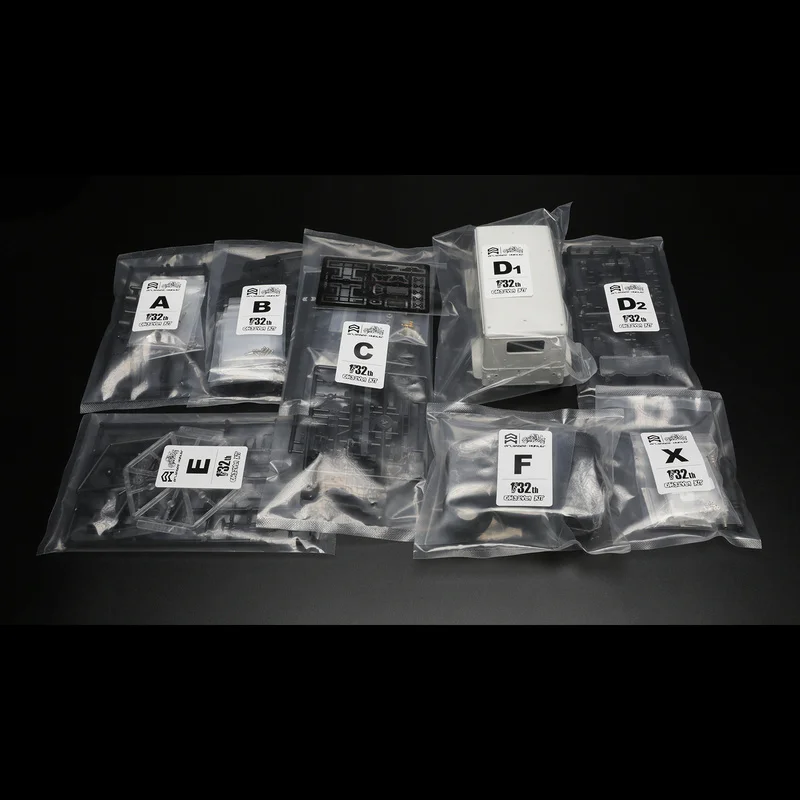 Orlando Hante Oh32v01 Kit Bread Van Multifunctioneel licht off-road vrachtwagen Afstandsbedieningsmodel