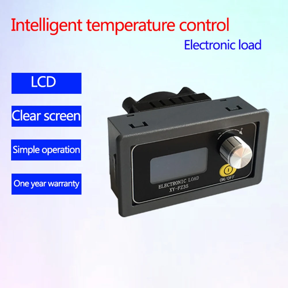 

XY-FZ35 DC 5-30V 5A 35W Constant Current Electronic Load Tester Adjustable Load Module Battery Discharge Capacity Tester