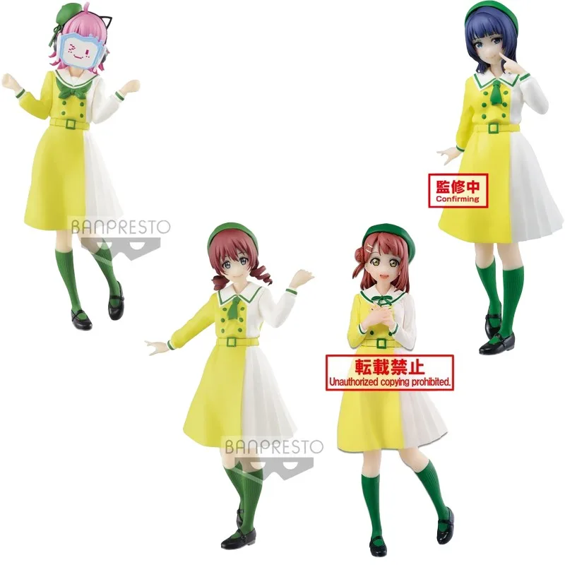 Stock Original BANPRESTO Emma Verde Uehara Ayumu Tennōji Rina Asaka Karin Animation Character Model Toy Collection Festival Gift