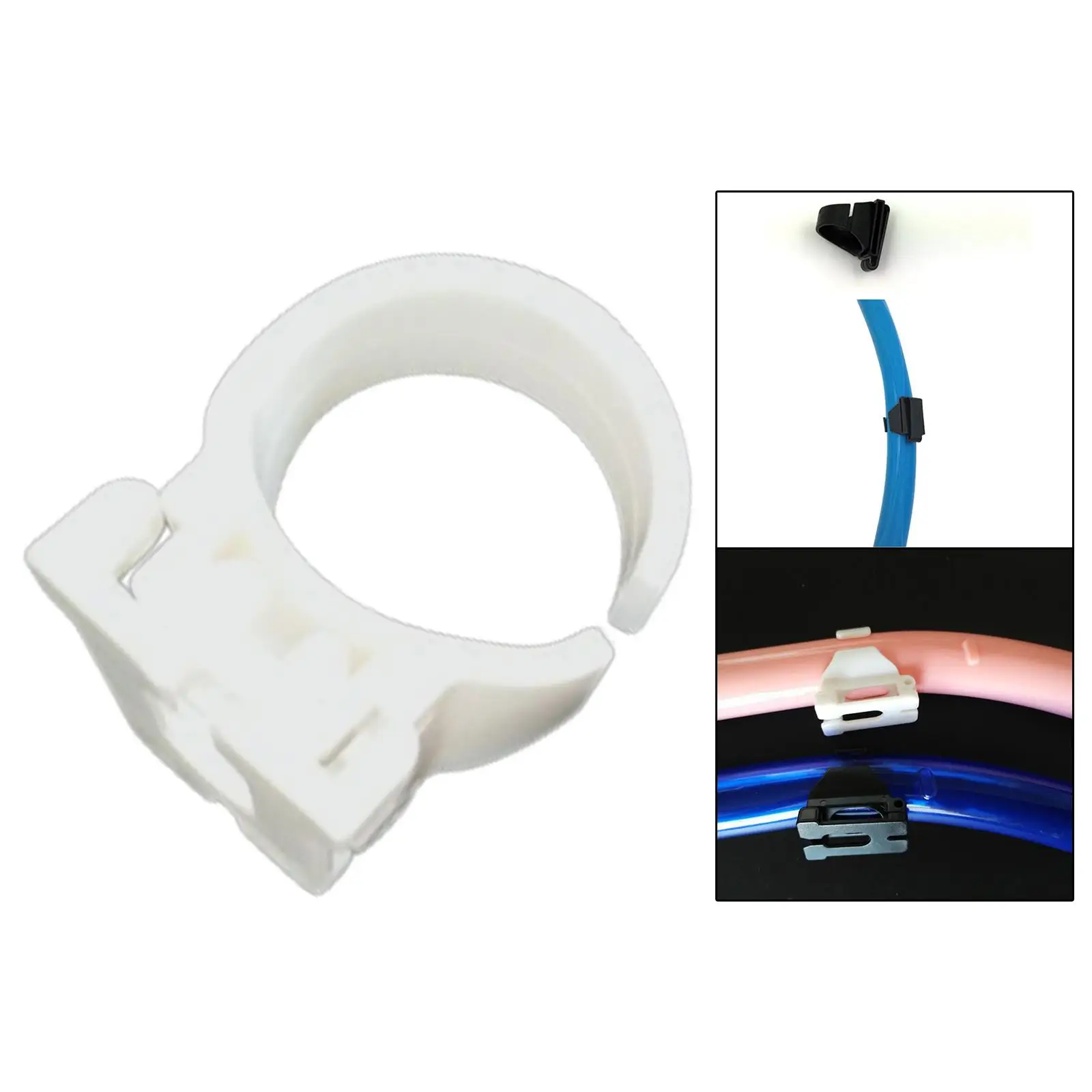 Snorkel Holder Universal Quick Release Attachment Snorkel Buckle Snorkel Keeper for Water Sports Strap Snorkeling Equipment