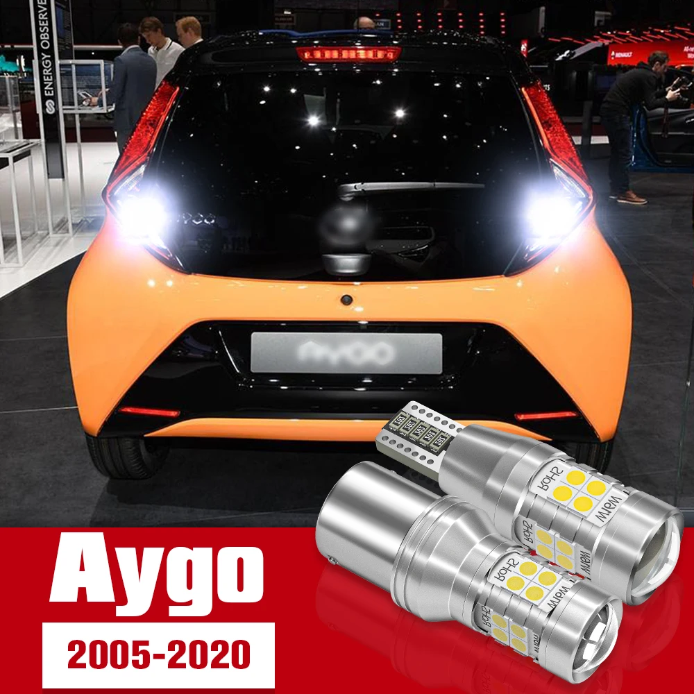 

2pcs LED Accessories Reverse Light Bulb Lamp For Toyota Aygo 2005-2020 2008 2009 2010 2011 2012 2013 2014 2015 2016 2017 2018