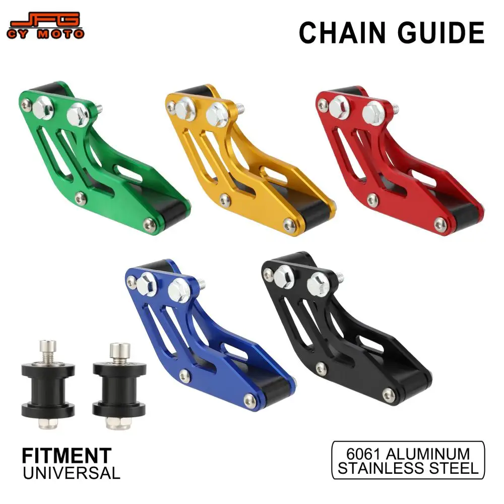 CNC Chain Guard Guide Motorcycles Chain Protection For YAMAHA KTM Honda KAWASAKI CRF XR EXC 50 70 110 Motocross Dirt Pit Bike