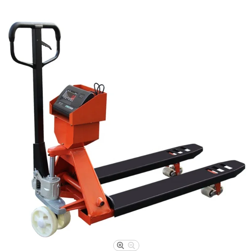 2 tons 3 tons custom hydraulic pump integrated manual pallet truck jack, with electronic scale