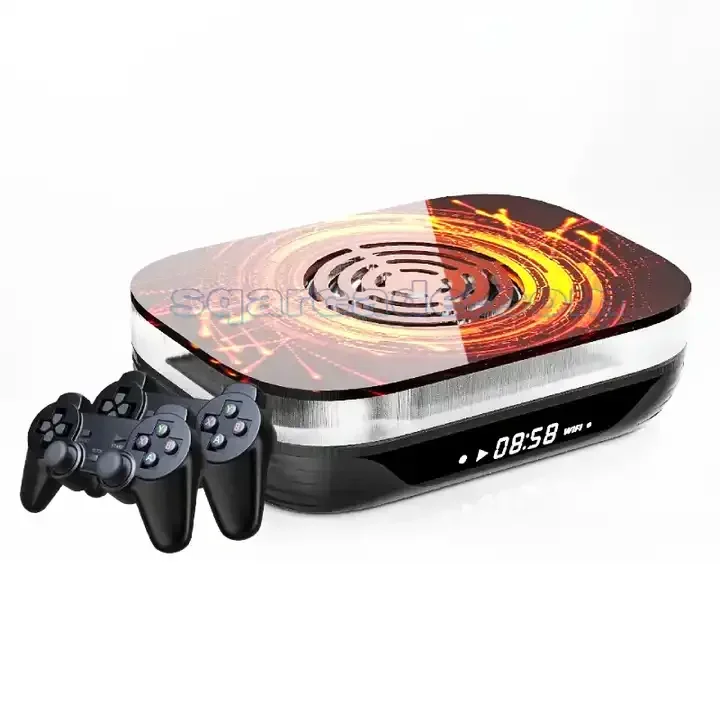 

J KINHANK Super console X4 Plus Retro Game Console HD Video Game Player Built in 64GB 50000+ Games TV Box 11.0