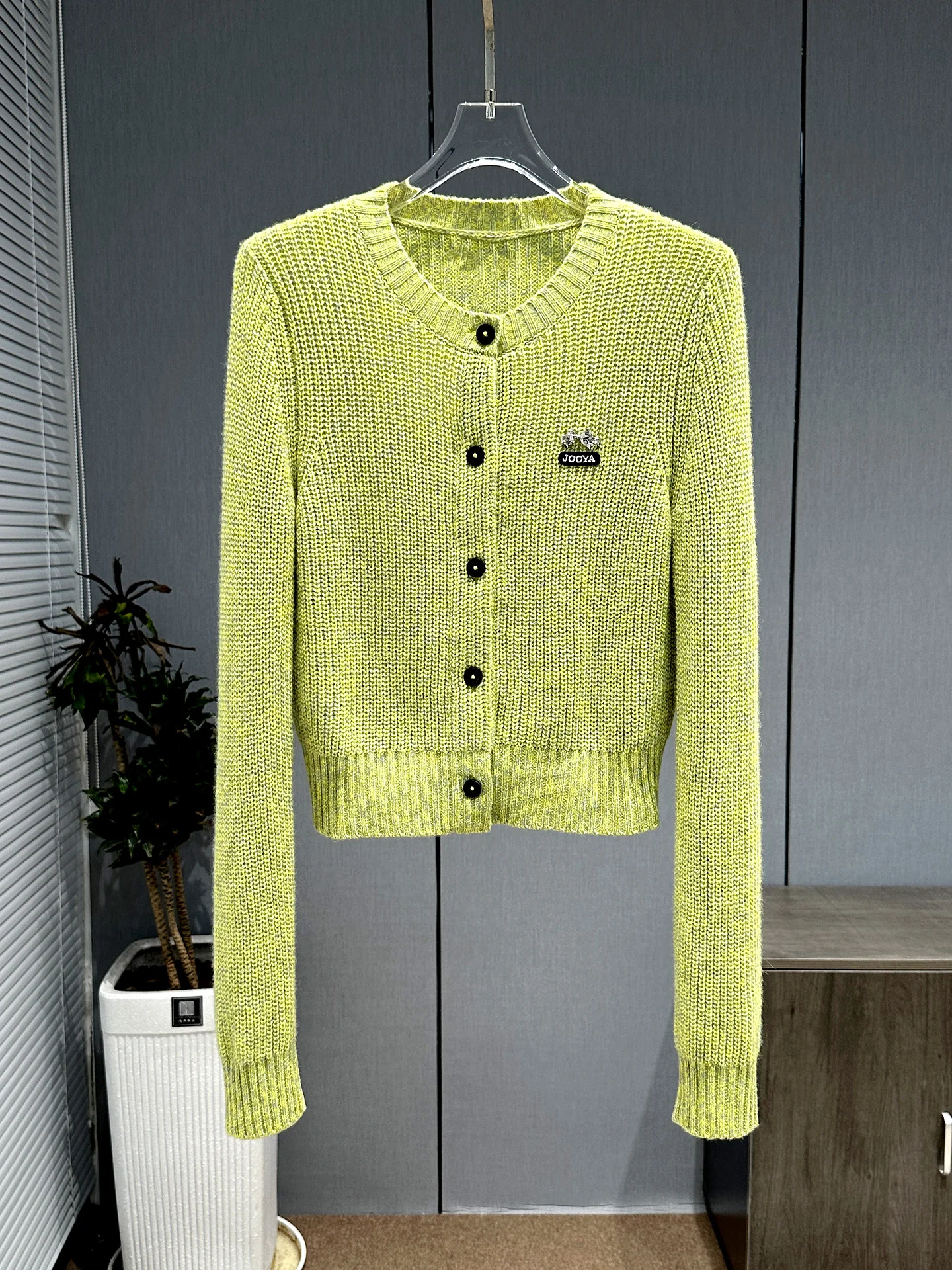 

Ele Sle Женский вязаный шерстяной кардиган круглого цвета, свитер с открытой передней частью, удобный крой, длинный свек, защита от ультрафиолета, ор L...