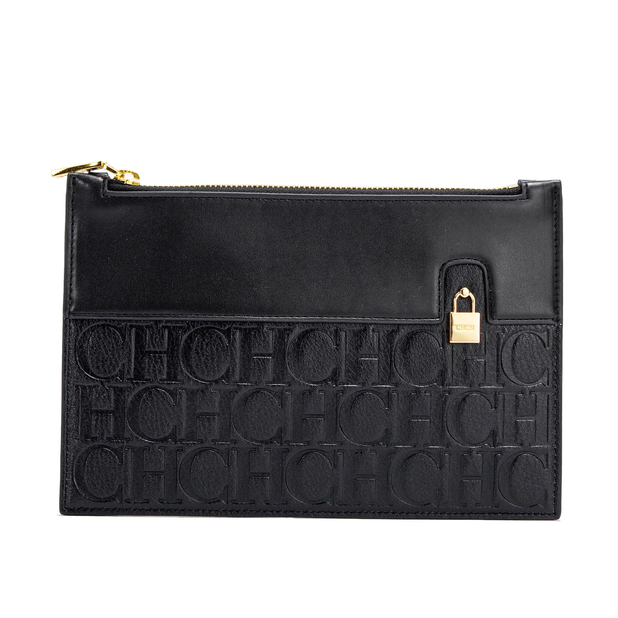 CH Luxury Brand 2024 Women's Fashion Handheld Bag PU Embossed Letter Banquet Party Handheld Bag