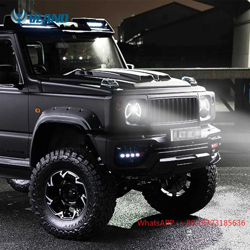 VLAND Factory Scheinwerfer Licht Cooles Design mit Dual Beam Auto 2018 2019 2020 2021. Scheinwerfer-Frontlampe für Suzuki Jimny