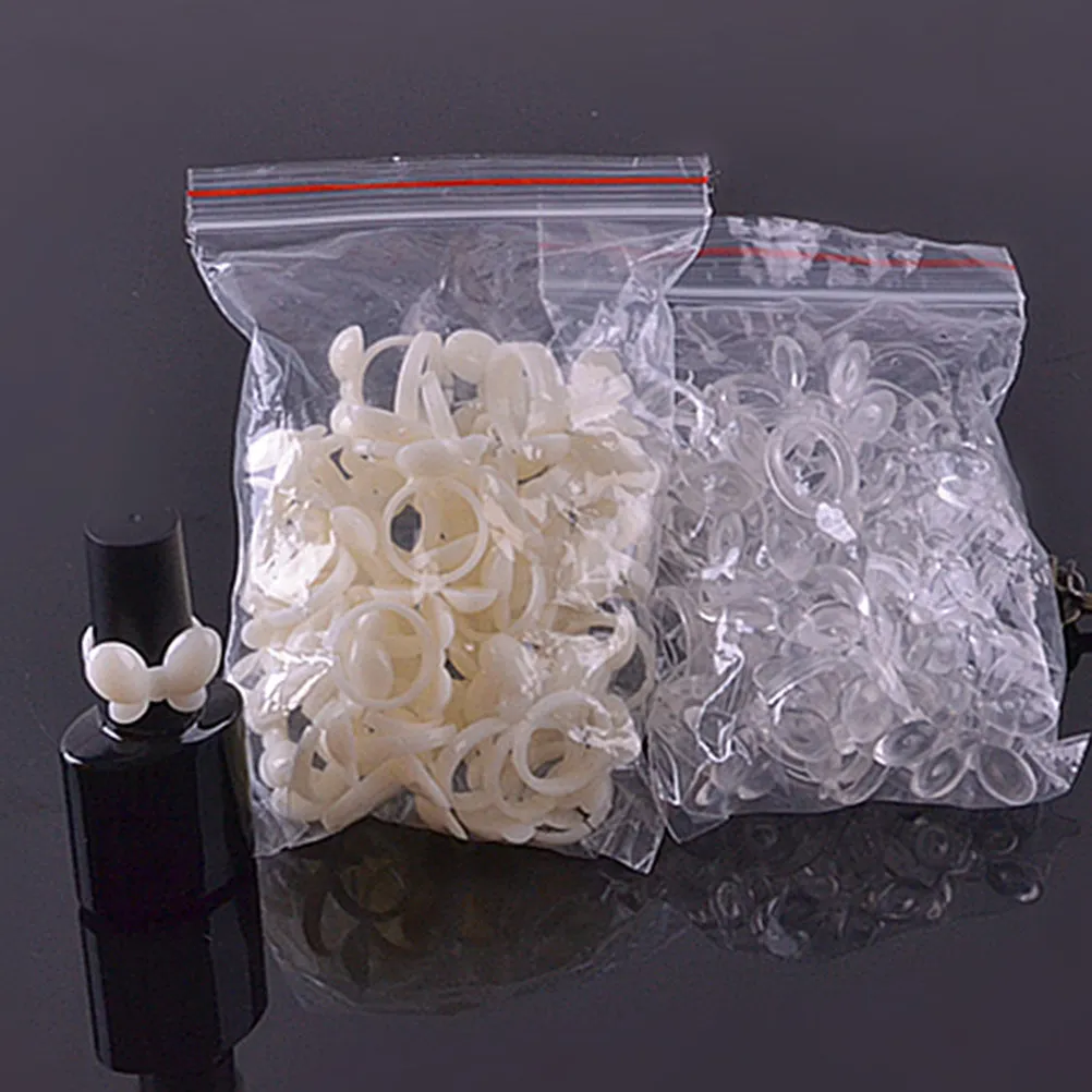 200Pcs Butterfly Ring Nail Display Board Professional Grade Nail Polish Color Sample Board for Home Salon Artists Manicure