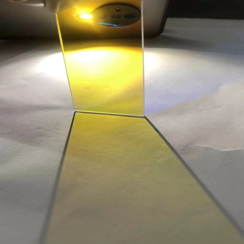 

Квадратный дихроический оптический фильтр, синий свет, сквозной красный и зеленый свет, отраженный фильтр, фильтр сценического освещения