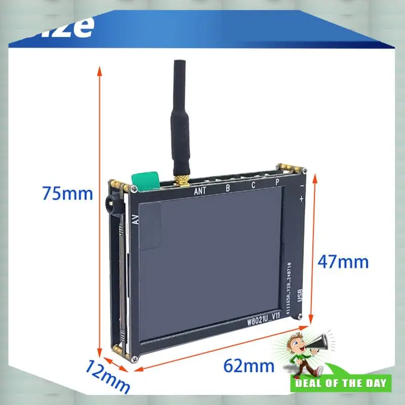 24-Hour Delivery Micro 5.8G 56CH For RC Multicopter Multirotor FPV Drone Parts 2.4 Inch LCD 480X320px Auto-Search FPV Monitor