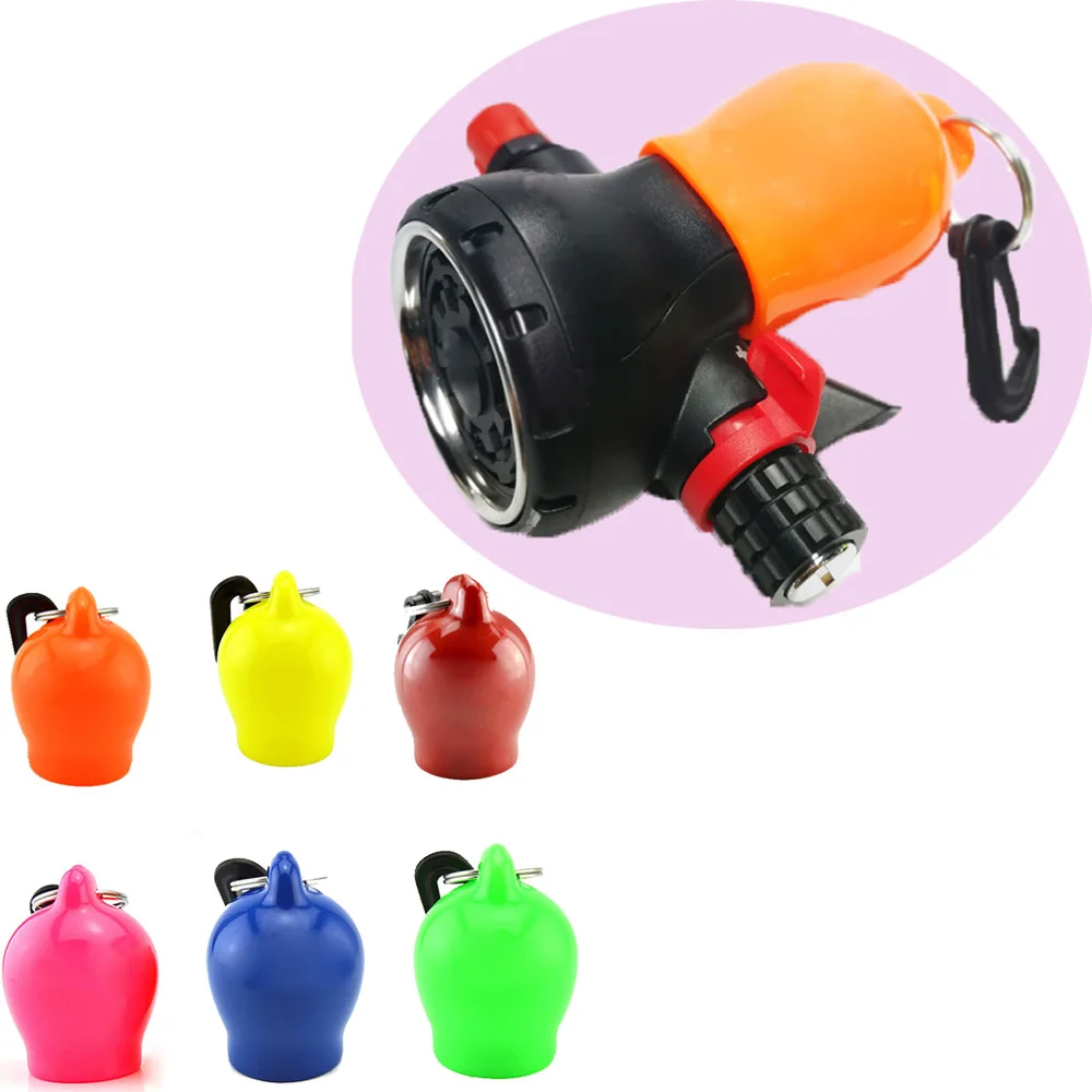 6 Color Scuba Dive Regulator Octopus Holder Mouthpiece Cover Scuba Diving Skum Ball Regulator