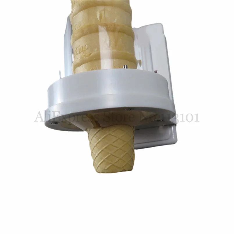 Long Ice Cream Cones Barrel Holder Ice Cream Machine Replacement Part Commercial Icecream Cone Stand Barrel Legnth 55cm