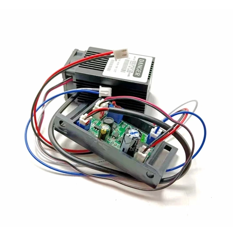 Modulo diodo Laser blu puro Mini Dot 450nm 5mw con Driver-in 3.2V 8 x13mm